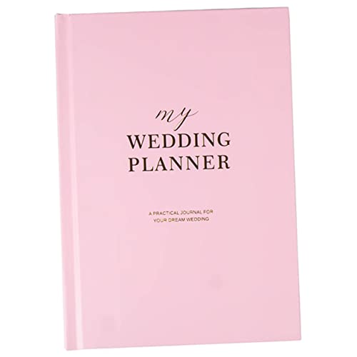 Lurrose Hochzeitsbuch the wedding party hochzeitsplaner buch Hochzeitsplanung verlobungsgeschenk hochzeitgeldgeschenke Hochzeitsplaner Notizblock Hochzeitsplaner für die Braut Papier Rosa von Lurrose