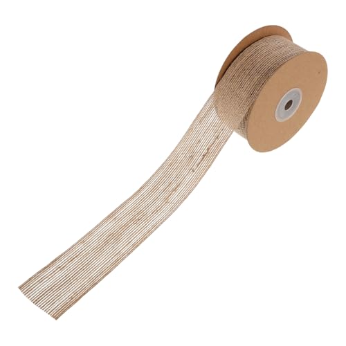 Lurrose Juteband Rolle für Diy Bastelprojekte und Dekorative Bänder Natürliche Juteschnur für und Hochzeiten Yards Vielseitig Einsetzbar für Arrangements und Rustikale Dekoration Lurrose Juteband Rolle für Diy Bastelprojekte und Dekorative Bänder Natürliche Juteschnur für und Hochzeiten Yards Vielseitig Einsetzbar für Arrangements und Rustikale Dekoration von Lurrose