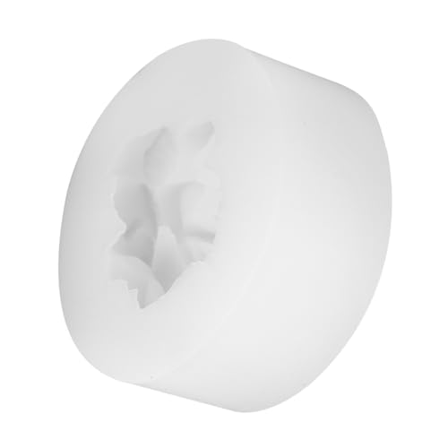 Lurrose Kerzenform Blumensilikon-Fondantformen Stellen Sie Ihr eigenes Kerzenset her wiederverwendbare Epoxidharzform Epoxid-Gießform Silikonformguss Harz -Teelichtform Kieselgel Weiß von Lurrose