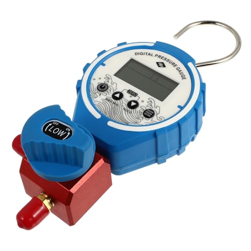 Lurrose Klimaanlage Manometer Digitaler Druckmesser Mit Display Werkzeug Für Installation Von Klimaanlagen Robustes Material Präzise Messung von Lurrose