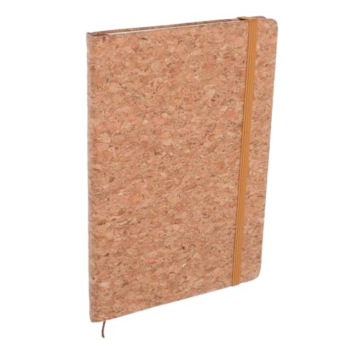 Lurrose Kompaktes Notizbuch mit Strap aus PU Leder Journal für Studierende Planungstagebuch für Reisen und Tägliches Schreiben für Büro und Schule von Lurrose