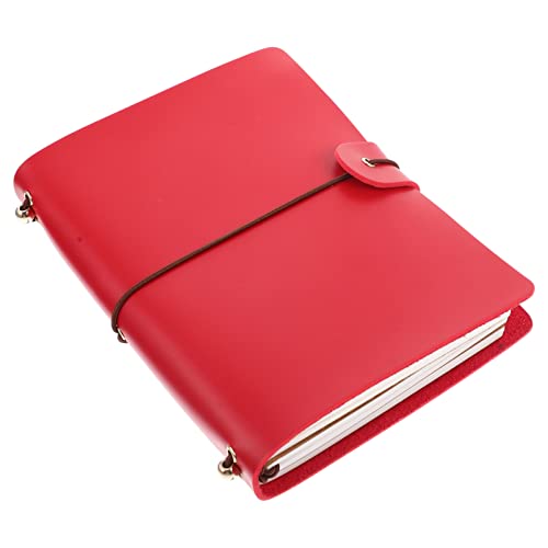 Lurrose Leder Notizbuch für Studierende und Geschäftsreisende Tragbares Dekoratives Notizheft für Notizen Tagebuch und Kreative Erinnerungen für Büro und Schule von Lurrose