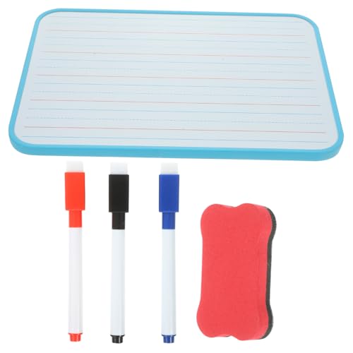 Lurrose Magnetisches Whiteboard mit Blauem Rahmen Abwischbares Kleines Trockenlöschbares Schreibbrett für Radiergummi und Whiteboard Markern für Büro und Lernen Zufällige Lurrose Magnetisches Whiteboard mit Blauem Rahmen Abwischbares Kleines Trockenlöschbares Schreibbrett für Radiergummi und Whiteboard Markern für Büro und Lernen Zufällige von Lurrose