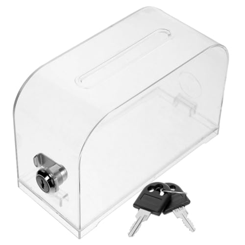Lurrose Meinungsstimmabschied Buissnes Kartenorganisator Bürozubehör Spendenboxen für Fundraising Behälter für Bürokarten Ablage für Visitenkarten Kartenhalter fürs Büro Acryl Transparent Lurrose Meinungsstimmabschied Buissnes Kartenorganisator Bürozubehör Spendenboxen für Fundraising Behälter für Bürokarten Ablage für Visitenkarten Kartenhalter fürs Büro Acryl Transparent von Lurrose
