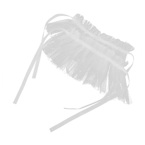 Lurrose Mesh Handgelenk Manschetten mit Perlenbesatz Fingerlose Kurze Weiße Stulpen Abnehmbare Braut Armstulpen für Hochzeit Halloween Masquerade und Partys Lurrose Mesh Handgelenk Manschetten mit Perlenbesatz Fingerlose Kurze Weiße Stulpen Abnehmbare Braut Armstulpen für Hochzeit Halloween Masquerade und Partys von Lurrose