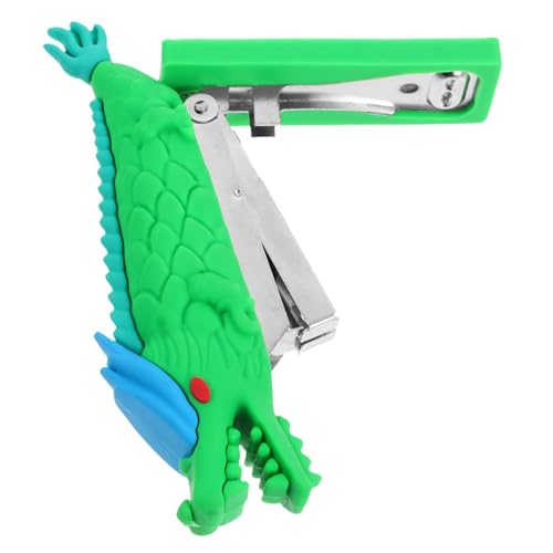 Lurrose Mini Dragon Desktop Heftgerät Langlebig Tragbar aus Niedliches Design für Bürobedarf Schüler und Home Office Multifunktionaler Schreibtisch Hefter Grün Lurrose Mini Dragon Desktop Heftgerät Langlebig Tragbar aus Niedliches Design für Bürobedarf Schüler und Home Office Multifunktionaler Schreibtisch Hefter Grün von Lurrose