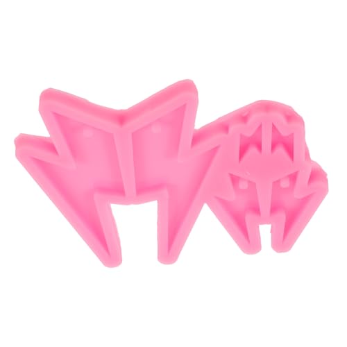 Lurrose Ohrringform schmuck machen schmuck anhänger silikonform gießform Ohrringanhängerform Herstellung für bastelset Giessform Silikon DIY-Bastelform hängende Schmuckform Kieselgel Rosa von Lurrose