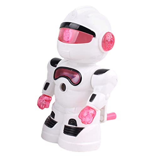 Lurrose Roboter-Bleistiftspitzer Maschine für Anspitzer Handschärfer Bleistiftspitzer für beginner schulanfänger Einloch-Bleistiftspitzer Tragbare Bleistiftspitzer Metall rot von Lurrose