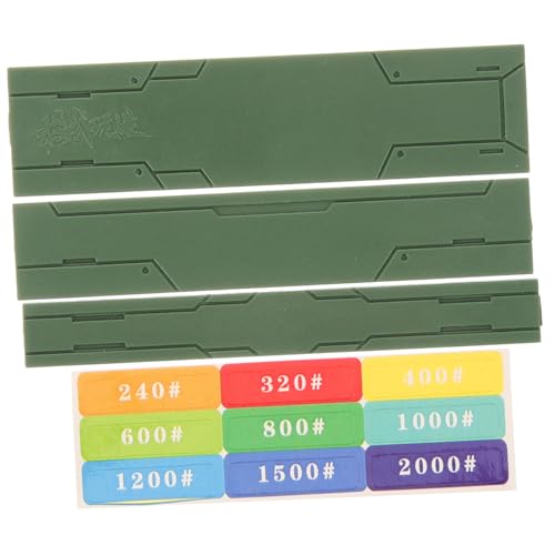 Lurrose Schleifwerkzeug-Set Für Spielzeugmodelle – 3-teilig Polierbretter Schleifblöcke Detail-schleifpapier Für Modelle Lurrose Schleifwerkzeug-Set Für Spielzeugmodelle – 3-teilig Polierbretter Schleifblöcke Detail-schleifpapier Für Modelle von Lurrose