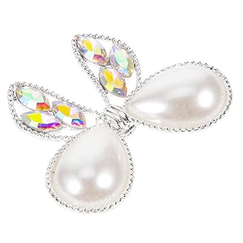 Lurrose Schmetterlingsapplikation aus Strass Glitzernde Patches für Kleidung Schuhe Accessoires DIY Dekoration Reparatur Langlebiges Material Elegantes Design Vielseitig Einsetzbar von Lurrose