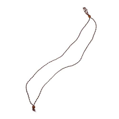 Lurrose Schmucknetzbeutel Halskette naturstein bracelets Geschenkidee edelsteine Kette mit Netzhalter Zubehör herstellen Ersatz-Kettenseil einfach Geflochtenes Seil Männer und Frauen von Lurrose