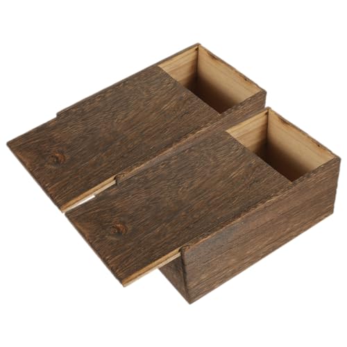 Lurrose Schmuckschatulle Mit Deckel Aus Holz Für Hochzeiten Aufbewahrungsbox Aus Holz Schmuck-organizer Schreibtisch-zubehör von Lurrose