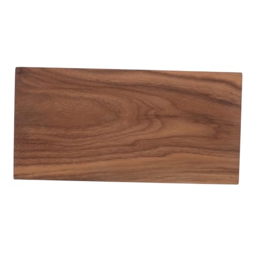 Lurrose Schwarzes Walnuss-holzbrett Dickes DIY Holzschnitzbrett mit Natürlicher Maserung Unbehandeltes Holzblock für Anfänger Langlebiges Holz für Schnitz Bastelprojekte von Lurrose