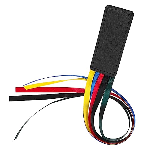 Lurrose Seitenmarke Aus Leder Buchseite Zubehör Leseversorgung Männlich Schleife Buchmarkierungen Etiketten Buchmarken Band Lesezeichen Klein Studenten Bibel Tabs Polyester Black von Lurrose