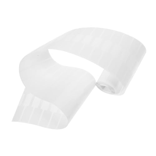 Lurrose Selbstklebende Schmucketiketten Wasserdichtes Reißfestes Anhänger Label für Ringe Armbänder und Inventaraufkleber mit Schreiboberfläche zur Organisation von Lurrose
