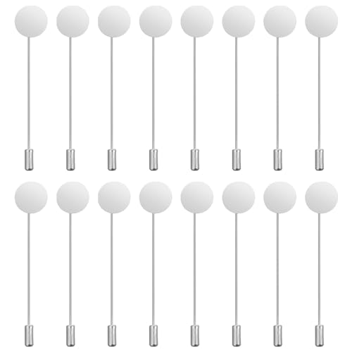 Lurrose Set Mit 50 Broschenstäbchen Und Boutonniere-Stiften - Sicherheitsnadeln Für Kleidung Und Hüte - Perlenzubehör Und Kopfnadeln Für Die Schmuckherstellung - Legierungs-Brosche - Lurrose Set Mit 50 Broschenstäbchen Und Boutonniere-Stiften - Sicherheitsnadeln Für Kleidung Und Hüte - Perlenzubehör Und Kopfnadeln Für Die Schmuckherstellung - Legierungs-Brosche - von Lurrose