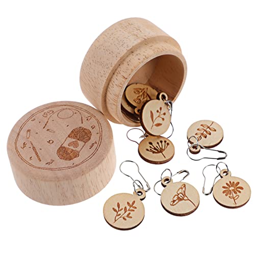 Lurrose Marker 1 Set Stricken Häkeln Marker für Handwerk Holz Nähen Liefert Lurrose Marker 1 Set Stricken Häkeln Marker für Handwerk Holz Nähen Liefert von Lurrose