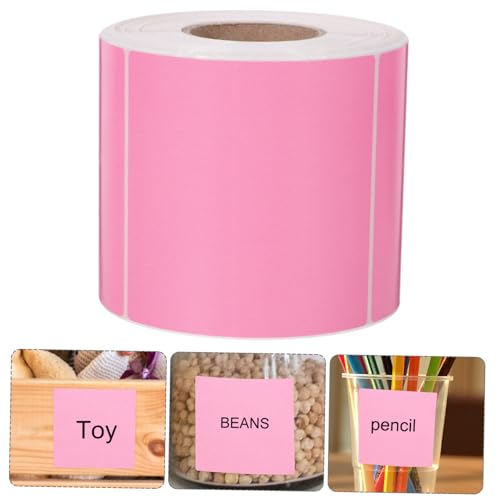 Lurrose Thermoetiketten Rolle Selbstklebend Wasserdichtes Versandetikett Aufkleber Rolle für Drucker und Diy Preisaufkleber Rosa Lurrose Thermoetiketten Rolle Selbstklebend Wasserdichtes Versandetikett Aufkleber Rolle für Drucker und Diy Preisaufkleber Rosa von Lurrose