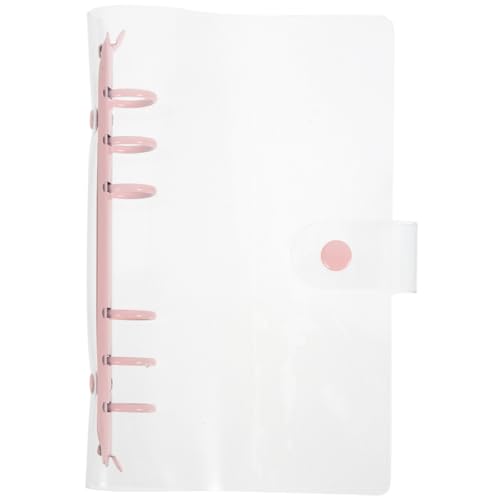 Lurrose Transparent Ringbuch Hülle Reusable Binder für Büro Schule Kawaii Dokumenten Organizer für Handarbeiten Persönliche Nutzung Rosa PVC mit Druckknopfverschluss Lurrose Transparent Ringbuch Hülle Reusable Binder für Büro Schule Kawaii Dokumenten Organizer für Handarbeiten Persönliche Nutzung Rosa PVC mit Druckknopfverschluss von Lurrose