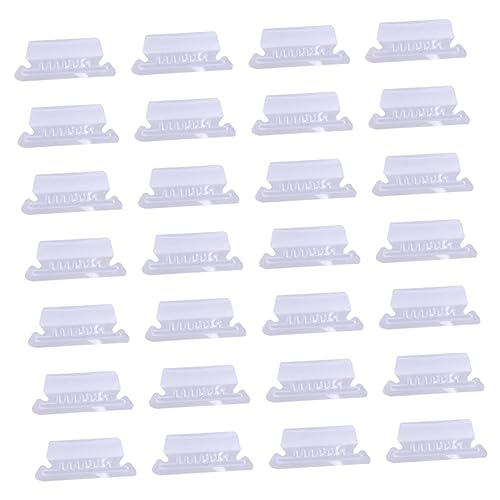 Lurrose Transparente PVC Label Holder Clips Weiche Index Memo Clips Langlebig Vielseitig für Preisschilder Tischkarten Party Dekoration Lurrose Transparente PVC Label Holder Clips Weiche Index Memo Clips Langlebig Vielseitig für Preisschilder Tischkarten Party Dekoration von Lurrose