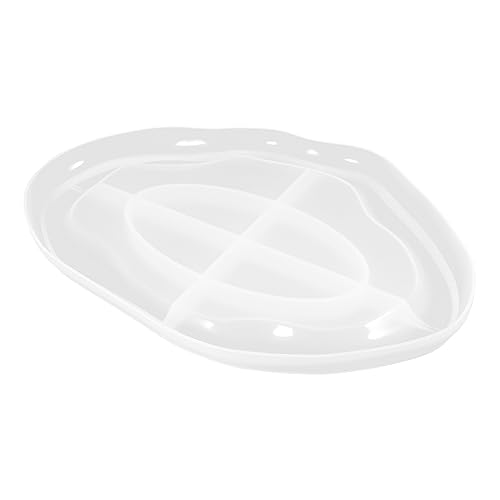 Lurrose Unregelmäßige Silikonform für Dekorative Tabletts und Untersetzer Diy Gießform für Handwerksprojekte für Resin Epoxidharz und Kreative Bastelarbeiten von Lurrose