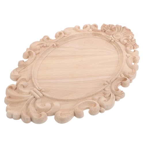 Lurrose Vintage Holzgeschnitzte Onlay Applikationen aus Massivholz für Möbeldekoration Unlackierte Holzornamente als Holzverzierungen für Schrank Kleiderschrank und rustikale Wanddeko Lurrose Vintage Holzgeschnitzte Onlay Applikationen aus Massivholz für Möbeldekoration Unlackierte Holzornamente als Holzverzierungen für Schrank Kleiderschrank und rustikale Wanddeko von Lurrose