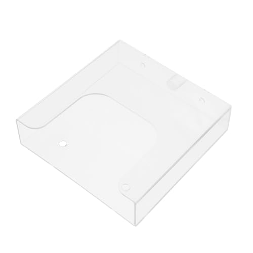 Lurrose Wandmontierter Dokumenten Organizer aus Hochwertigem Kunststoff Praktischer Aktenhalter für Büro Magazinablage mit Design für Optimale Ordnung von Lurrose
