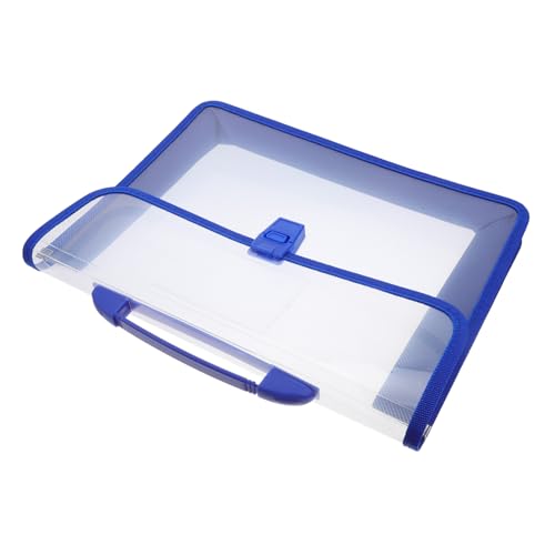 Lurrose Wasserdichte Aktentasche erweiterbarer Ordner Dokumente Ordner wasserdichte Beutel für Dokumente Büroordner Reisedokumentbeutel Aktentasche mit Tragegriff Geschäftsordner pp Blau Lurrose Wasserdichte Aktentasche erweiterbarer Ordner Dokumente Ordner wasserdichte Beutel für Dokumente Büroordner Reisedokumentbeutel Aktentasche mit Tragegriff Geschäftsordner pp Blau von Lurrose