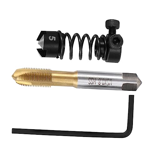 Lurrose Werkzeug Fase Maschinist klopfen Maschinengewindebohrer Black von Lurrose