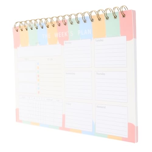 Lurrose Wochenplaner Notizblock To Do List Pad Tagesplaner mit Ausreichend Handlich für Büro und Zuhause Memo für und Aufgabenübersicht Lurrose Wochenplaner Notizblock To Do List Pad Tagesplaner mit Ausreichend Handlich für Büro und Zuhause Memo für und Aufgabenübersicht von Lurrose
