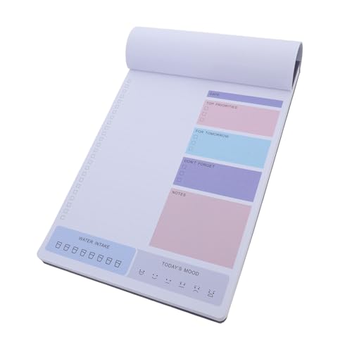 Lurrose Zeitplaner gedankenbuch Notizblock schreibtischzubehör tagebuch Notizheft dein Memo -Notepad notizbuch für zeitplan Schwangerschaftsplaner für frischgebackene Mütter Papier Violett Lurrose Zeitplaner gedankenbuch Notizblock schreibtischzubehör tagebuch Notizheft dein Memo -Notepad notizbuch für zeitplan Schwangerschaftsplaner für frischgebackene Mütter Papier Violett von Lurrose