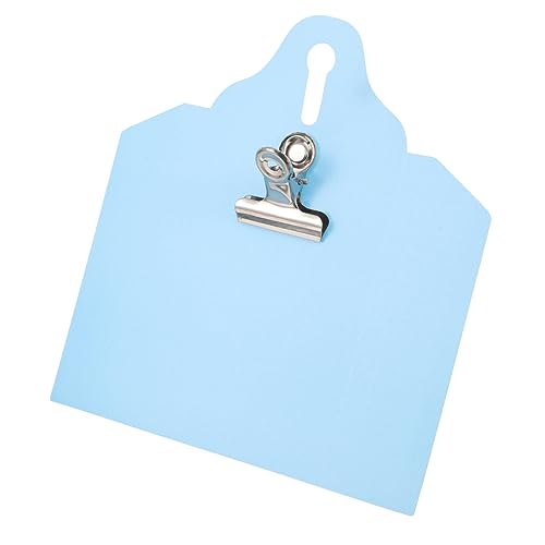 Lurrose aktenkoffer aktentaschen schnell hefter Schreibbrett für medizinische Aufzeichnungen notiztafel Clip Zwischenablage für die Pflege Planke Pflegeklemme pflege schreibtafel pp Blue von Lurrose