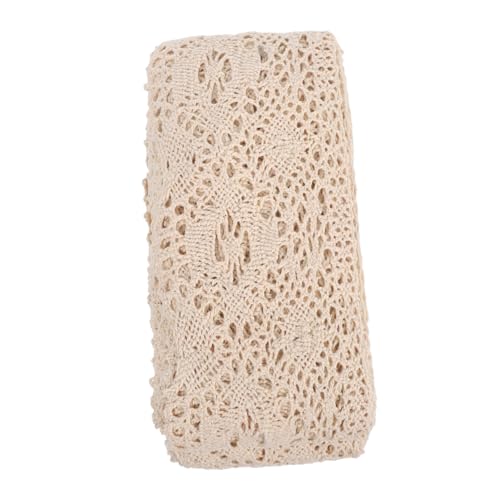 Lurrose handgefertigte Spitze Retro -Spitzenausstattung Dekoration Häkelspitze aus Baumwolle floral bestickte Borte Spitzenband Spitzenbesatz Spitzenstoff zum Nähen Baumwollfaden Beige Lurrose handgefertigte Spitze Retro -Spitzenausstattung Dekoration Häkelspitze aus Baumwolle floral bestickte Borte Spitzenband Spitzenbesatz Spitzenstoff zum Nähen Baumwollfaden Beige von Lurrose