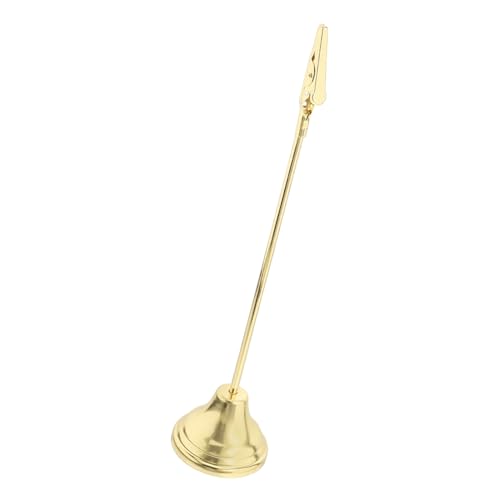 Mini Tower Visitenkartenhalter aus Robuster Clip für Tischnummern Notizen und Memo für Hochzeiten Partys und Goldfarben von Lurrose