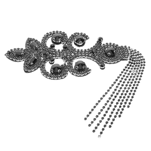 Rhinestone Quaste Schulterklappen für Vintage Dekorationen Handgefertigte Epauletten mit Strass für Hochzeiten Bälle und Besondere Anlässe Rhinestone Quaste Schulterklappen für Vintage Dekorationen Handgefertigte Epauletten mit Strass für Hochzeiten Bälle und Besondere Anlässe von Lurrose