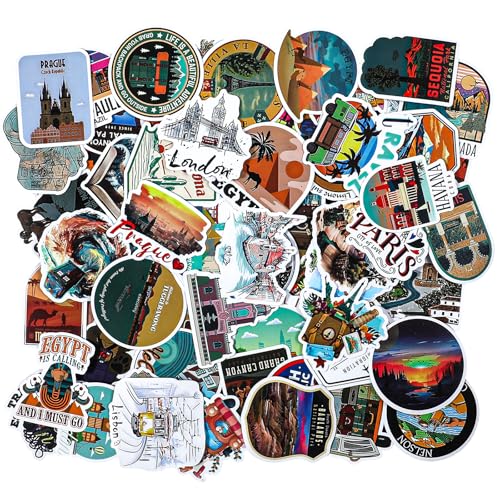 200 Stück Reisen Sticker Aesthetic Set Wasserfeste Aufkleber Für Scrapbooking Scrapbook ästhetische Vintage Sticker Reise Aufkleber Für Koffer Wasserflasche Tagebuch Laptop Gepäck DIY 200 Stück Reisen Sticker Aesthetic Set Wasserfeste Aufkleber Für Scrapbooking Scrapbook ästhetische Vintage Sticker Reise Aufkleber Für Koffer Wasserflasche Tagebuch Laptop Gepäck DIY von Lusofie