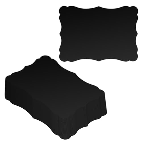 25 Blatt Blanko Kartonpapier Schwarz 13 x 18cm Bastelkartonpapier mit Spitze Geeignet für Selbstgemachte Grußkarten Einladungen Postkarten Anschlagtafeln und Etiketten 25 Blatt Blanko Kartonpapier Schwarz 13 x 18cm Bastelkartonpapier mit Spitze Geeignet für Selbstgemachte Grußkarten Einladungen Postkarten Anschlagtafeln und Etiketten von Lusofie