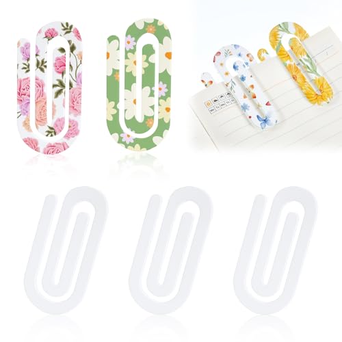 5 x Sublimationsdruck-Blanko-Acryl-Büroklammern, 9,5 x 4,8 cm, Jumbo-Büroklammern, Wärmeübertragungs-Clip für Schule, Schreibwaren, Büro, Klassenzimmer, Zuhause, Geschenk, DIY Handwerk 5 x Sublimationsdruck-Blanko-Acryl-Büroklammern, 9,5 x 4,8 cm, Jumbo-Büroklammern, Wärmeübertragungs-Clip für Schule, Schreibwaren, Büro, Klassenzimmer, Zuhause, Geschenk, DIY Handwerk von Lusofie