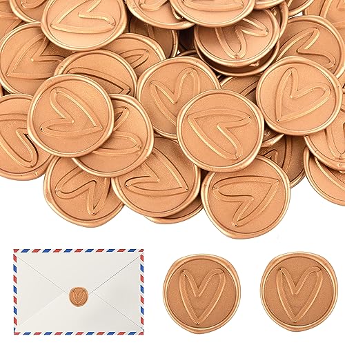 50 Stück Wachssiegel Selbstklebend Goldene Wachssiegelaufkleber Herzförmige Umschlagsiegelaufkleber Siegelwachs Gold Wachssiegel Aufkleber für Hochzeit Party Geburtstag Weihnachten Wachsstempel 50 Stück Wachssiegel Selbstklebend Goldene Wachssiegelaufkleber Herzförmige Umschlagsiegelaufkleber Siegelwachs Gold Wachssiegel Aufkleber für Hochzeit Party Geburtstag Weihnachten Wachsstempel von Lusofie