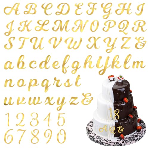 64 Stück Buchstaben Tortendeko Gold Alphanumerische Acryl-Tortenaufsätze Spiegelnd Kuchen Deko Alphabet A-Z Und Zahlen 0-9 Tortendekoration Glänzend Für Feier Geburtstag Hochzeit Jubiläum Party 64 Stück Buchstaben Tortendeko Gold Alphanumerische Acryl-Tortenaufsätze Spiegelnd Kuchen Deko Alphabet A-Z Und Zahlen 0-9 Tortendekoration Glänzend Für Feier Geburtstag Hochzeit Jubiläum Party von Lusofie