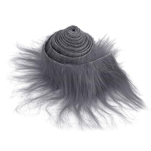 Furry Faux Precut Strips 2x60 Zoll Kunstleder Plüsch Dunkelgrau Pelz Fell Stoff Fluffy Craft Plüschstoff fur Gnome Beard Santa Hair Dwarf DIY Dekoration Kunstfell Basteln Weihnachts Kunstfellband Furry Faux Precut Strips 2x60 Zoll Kunstleder Plüsch Dunkelgrau Pelz Fell Stoff Fluffy Craft Plüschstoff fur Gnome Beard Santa Hair Dwarf DIY Dekoration Kunstfell Basteln Weihnachts Kunstfellband von Lusofie