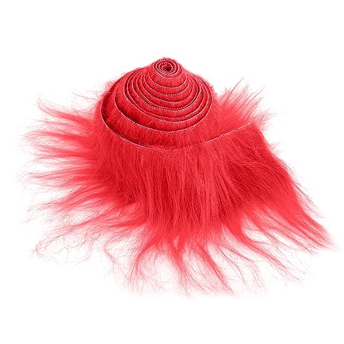 Furry Faux Precut Strips 2x60 Zoll Kunstleder Plüsch Rot Pelz Fell Stoff Fluffy Craft Plüschstoff fur Gnome Beard Santa Hair Dwarf DIY Dekoration Kunstfell Basteln Weihnachts Kunstfellband Rot Furry Faux Precut Strips 2x60 Zoll Kunstleder Plüsch Rot Pelz Fell Stoff Fluffy Craft Plüschstoff fur Gnome Beard Santa Hair Dwarf DIY Dekoration Kunstfell Basteln Weihnachts Kunstfellband Rot von Lusofie