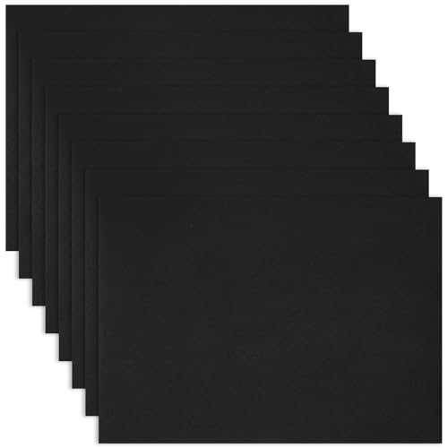 Nylon Flicken Selbstklebend 8 Stück 7,8 x 5,7 Zoll Wasserdichte Reparaturflicken Selbstklebende Stoff Schwarze Daunenjacken Flicken für Jacken Zelte Mäntel von Lusofie