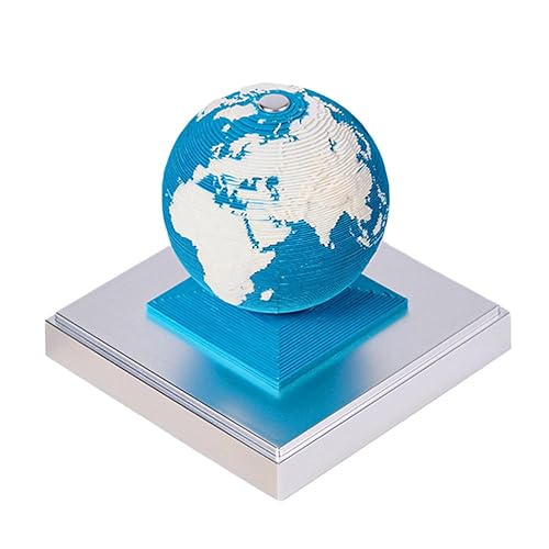 Notizblock 3D Stereo Erde Schreibtisch Kalender 3D Papier Skulptur Kalender für Home Decoration Desktop Offi P8C5 Zubehör von Lutiore