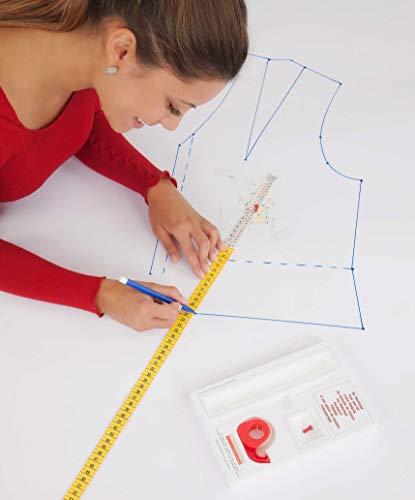 Lutterloh-System, Der Goldene Schnitt, 280 Schnittmuster & Modelle inkl. Schneider- und Designerkurvenlineal aus Acryl von Lutterloh-System