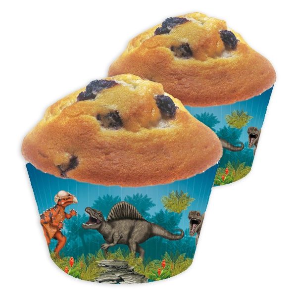 Dinosaurier Muffinformen, 40 Stück, Papier Dinosaurier Muffinformen, 40 Stück, Papier von Lutz Mauder