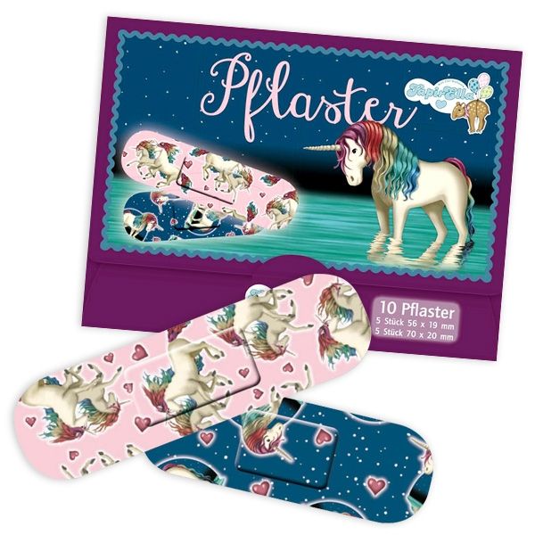 Einhorn Lunabelle, Kinderpflaster für kleine Wehwehchen, 10 Stück Einhorn Lunabelle, Kinderpflaster für kleine Wehwehchen, 10 Stück von Lutz Mauder