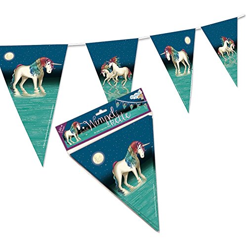 Lutz Mauder 11331 TapirElla Wimpelkette Einhorn Lunabelle, 9 TLG., 3,60m Lutz Mauder 11331 TapirElla Wimpelkette Einhorn Lunabelle, 9 TLG., 3,60m von Lutz Mauder