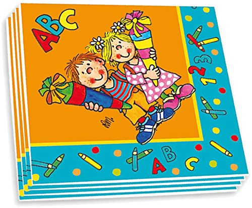 Lutz Mauder 20 Servietten * SCHULKINDER * für Schulstart-Feier oder Mottoparty // Einschulung Schule Schulbeginn Schule Kinder Geburtstag Party Napkins Papierservietten Motto Lutz Mauder 20 Servietten * SCHULKINDER * für Schulstart-Feier oder Mottoparty // Einschulung Schule Schulbeginn Schule Kinder Geburtstag Party Napkins Papierservietten Motto von Lutz Mauder