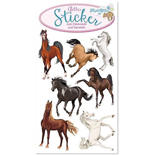Lutz Mauder 1 Bogen * Pferde * Glitter-Sticker/Glitzer-Sticker 72286 // Sticker Glitter Tattoo Glittersticker Kinder Kindergeburtstag Geburtstag Mitgebsel Geschenk Basteln Aufkleber Lutz Mauder 1 Bogen * Pferde * Glitter-Sticker/Glitzer-Sticker 72286 // Sticker Glitter Tattoo Glittersticker Kinder Kindergeburtstag Geburtstag Mitgebsel Geschenk Basteln Aufkleber von Lutz Mauder